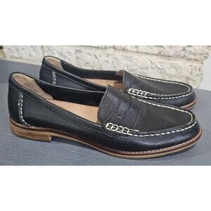 Sperry Seaport Penny Loafer, Black, Excellent cond. Womens Sz 8
